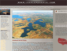 Tablet Screenshot of lakelandaerial.com